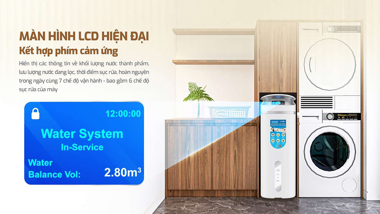 Lọc tổng trung tâm cao cấp Karofi KTF-P02